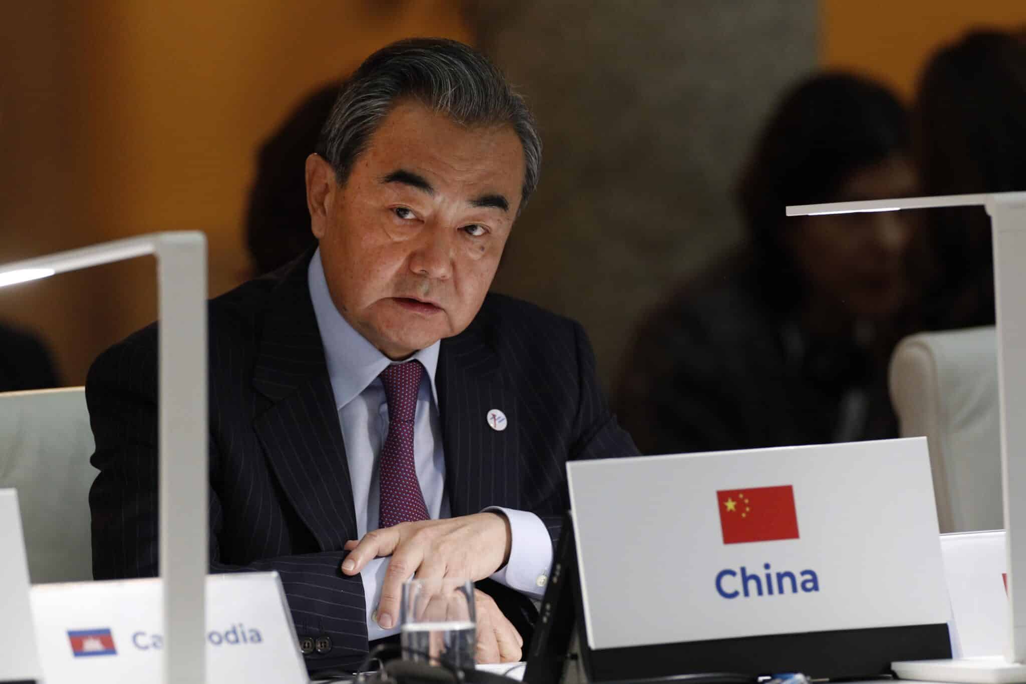 El ministro chino de Exteriores, Wang Yi.