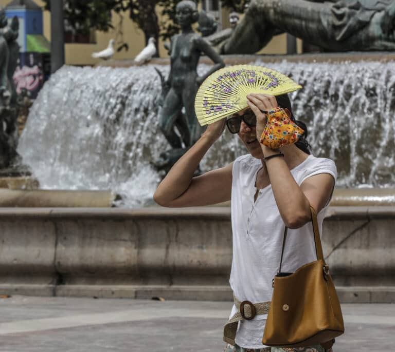 Las temperaturas suben hoy de forma notable en el interior