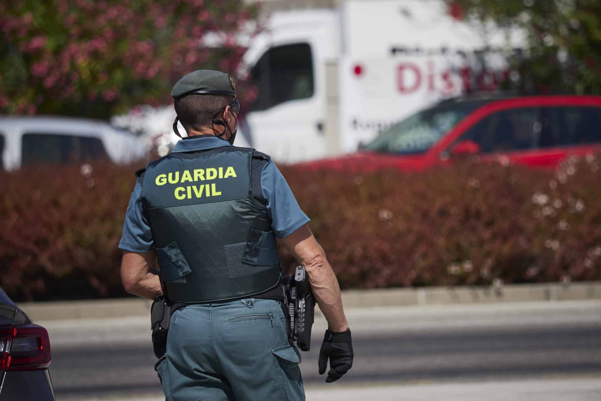 Un agente de la Guardia Civil.