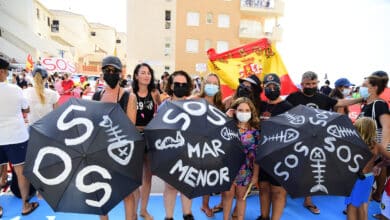 Greenpeace señala al trasvase Tajo-Segura como causante de la crisis del Mar Menor