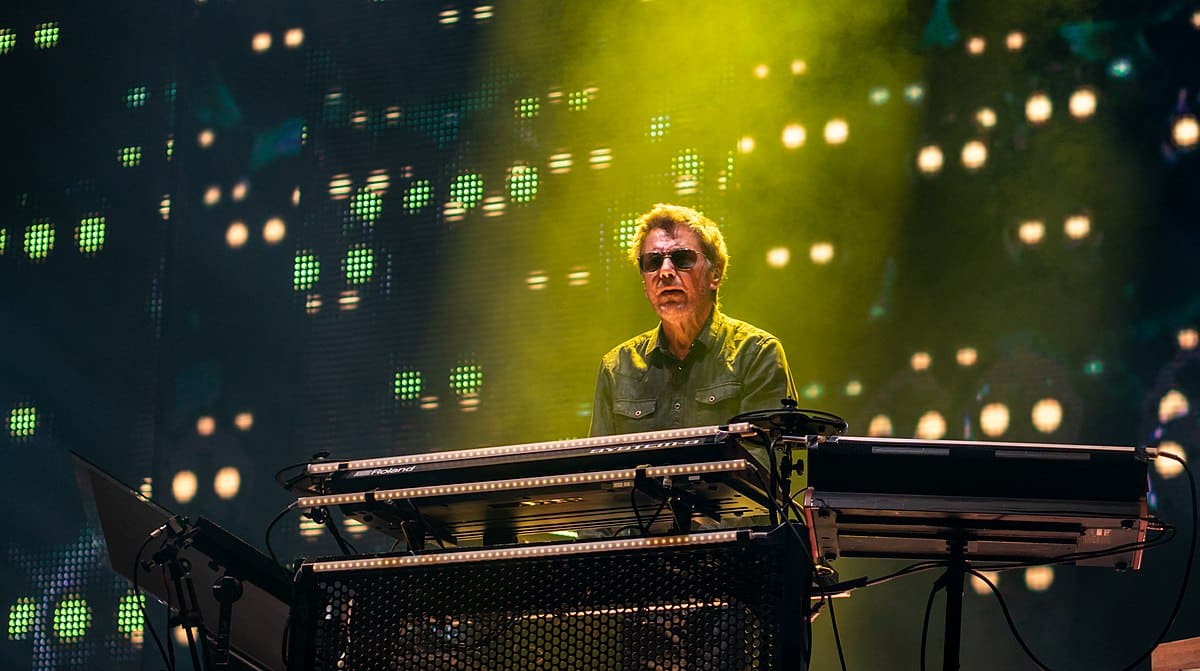 Jean Michel Jarre, pinchando música en Coachella