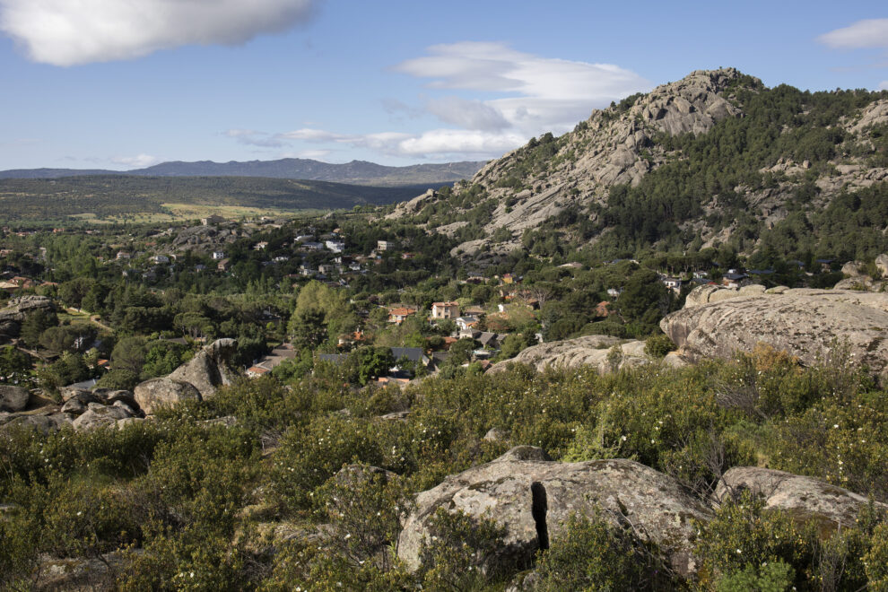 Entorno perteneciente a La Pedriza donde se encuentra una zona de nidificación de Buitres Leonados