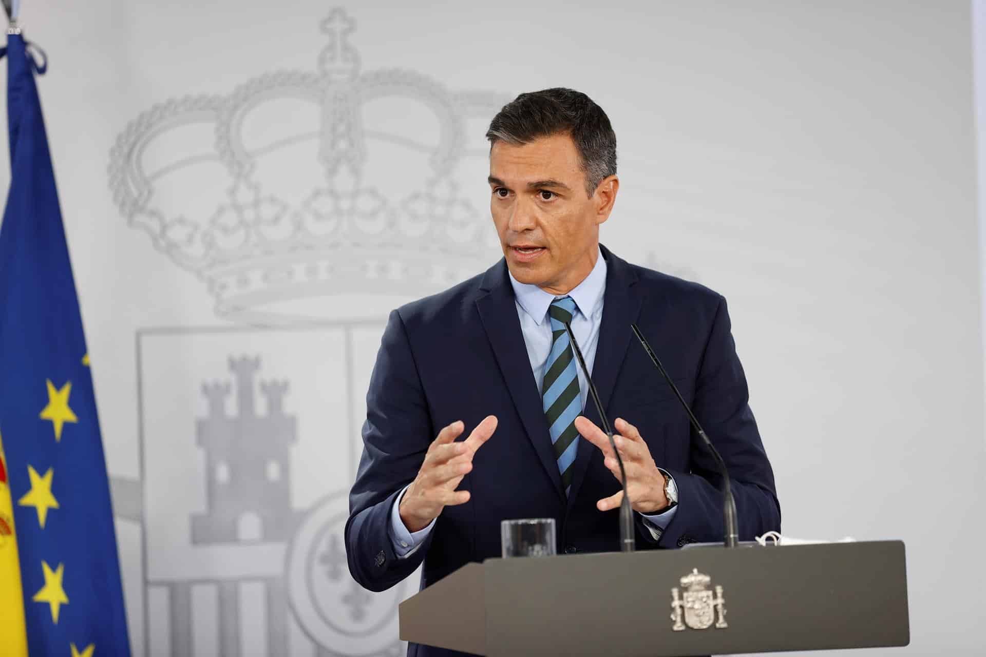 El presidente del Gobierno, Pedro Sánchez.