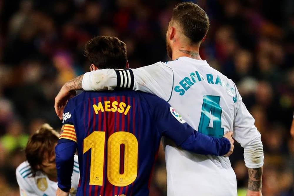 Messi y Sergio Ramos, de rivales a compañeros