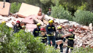 Localizan muerta a la mujer desparecida entre los escombros de Peñíscola