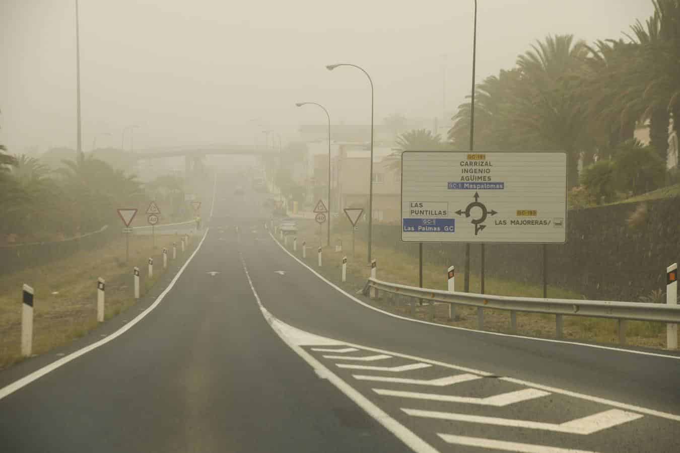 La intrusión de aire africano en  Murcia obliga a activar el nivel 3 del protocolo de contaminación
