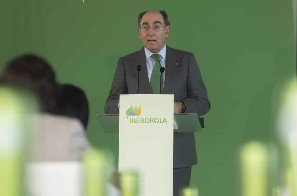 El presidente de Iberdrola, Ignacio Sánchez Galán