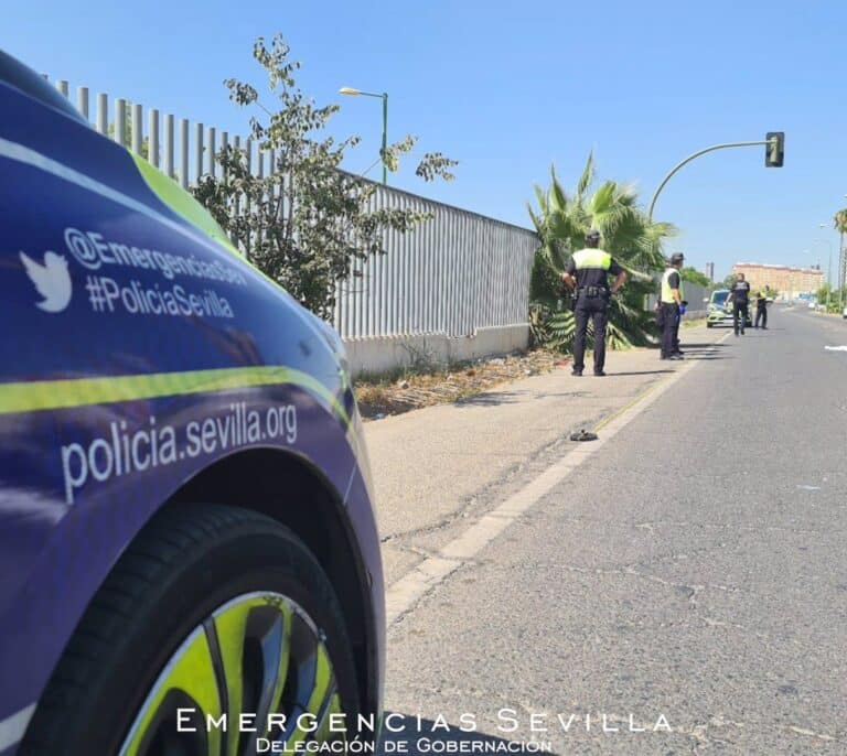 Muere una mujer atropellada por una furgoneta en un paso de cebra en Sevilla