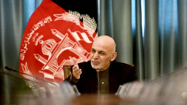 Emiratos confirma que ha acogido al presidente afgano por razones humanitarias" Ashraf Ghani, presidente de Afganistán