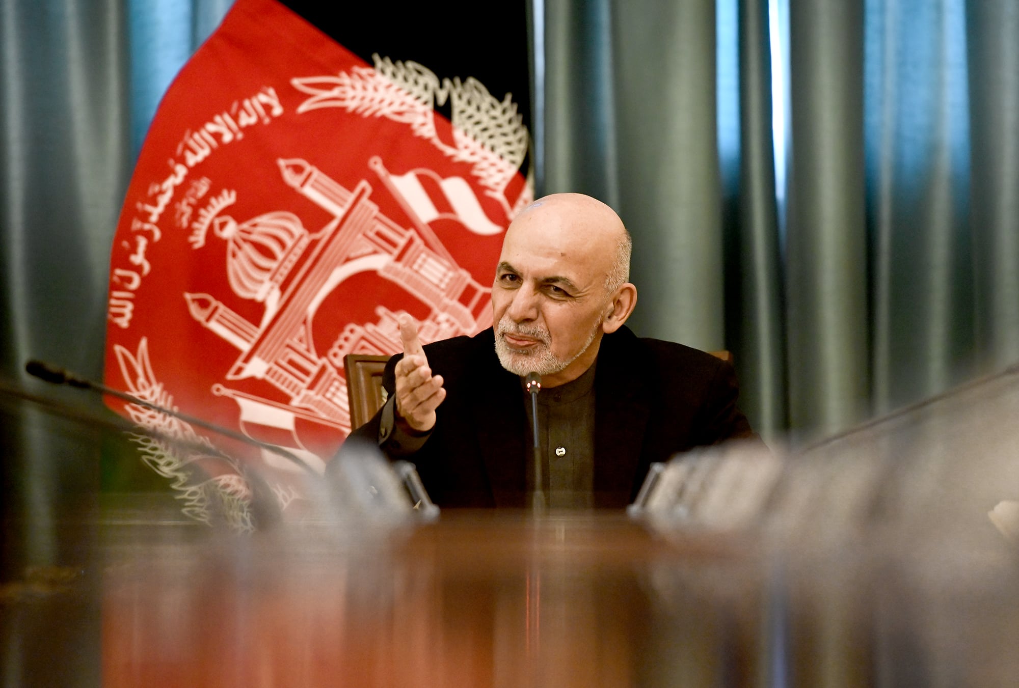 Ashraf Ghani, presidente de Afganistán
