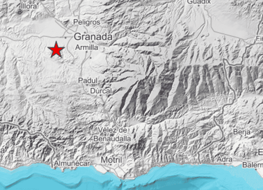 Un fuerte terremoto de magnitud 4,6 sacude de nuevo a Granada