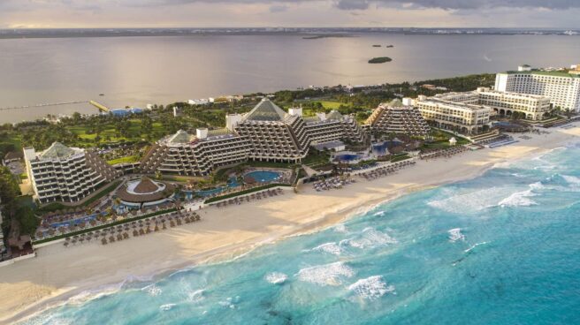 Imagen del Meliá Paradisus Cancún. Imagen del Meliá Paradisus Cancún.