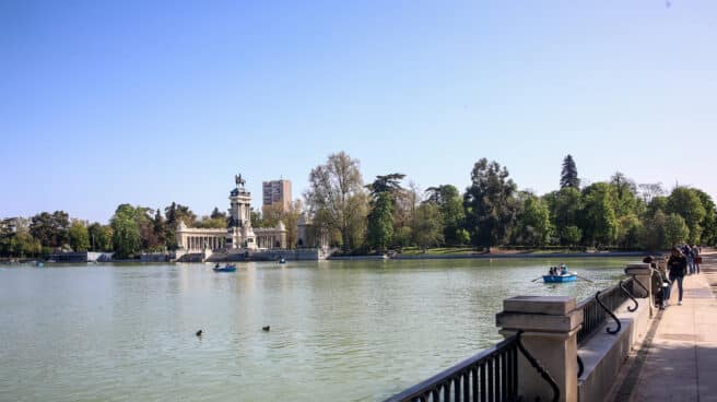 Parque de El Retiro, en Madrid.