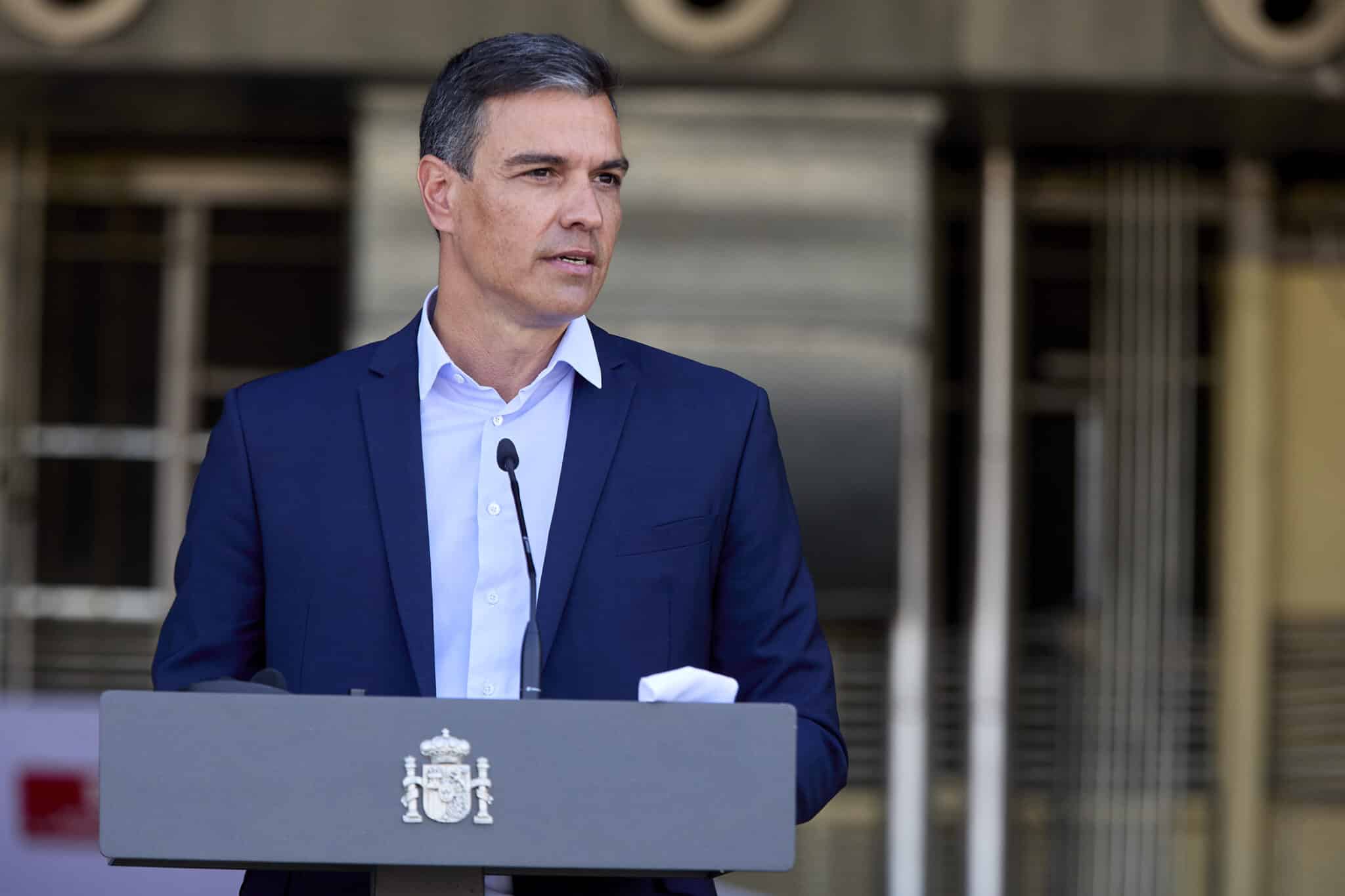 El presidente del Gobierno, Pedro Sánchez.