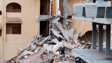 El edificio derrumbado en Peñíscola tenía 30 años y  colapsó "como un dominó"