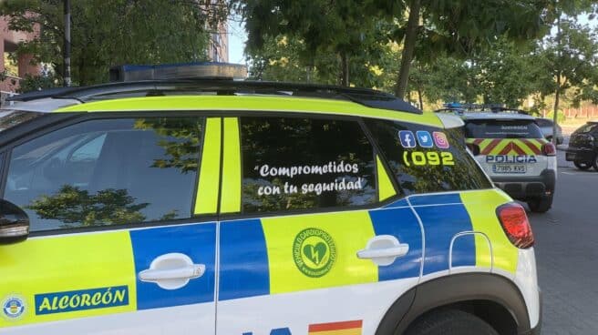Dos detenidos por exhibicionismo en Alcorcón (Madrid) tras mantener relaciones sexuales en la calle Vehículo de la Policía Local de Alcorcón.
