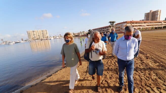 Ribera visita Mar Menor