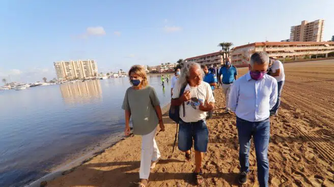 Ribera propone crear un "cinturón verde" en el entorno del Mar Menor