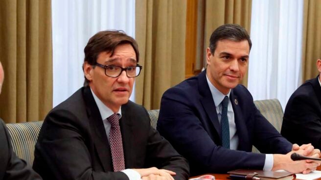 Pedro Sñanchez y Salvador Illa en una imagen de archivo