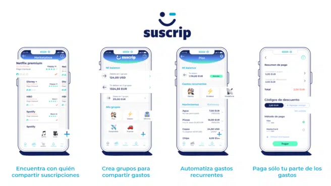 Suscrip, la app que revoluciona los pagos compartidos de la mano de Wayra X