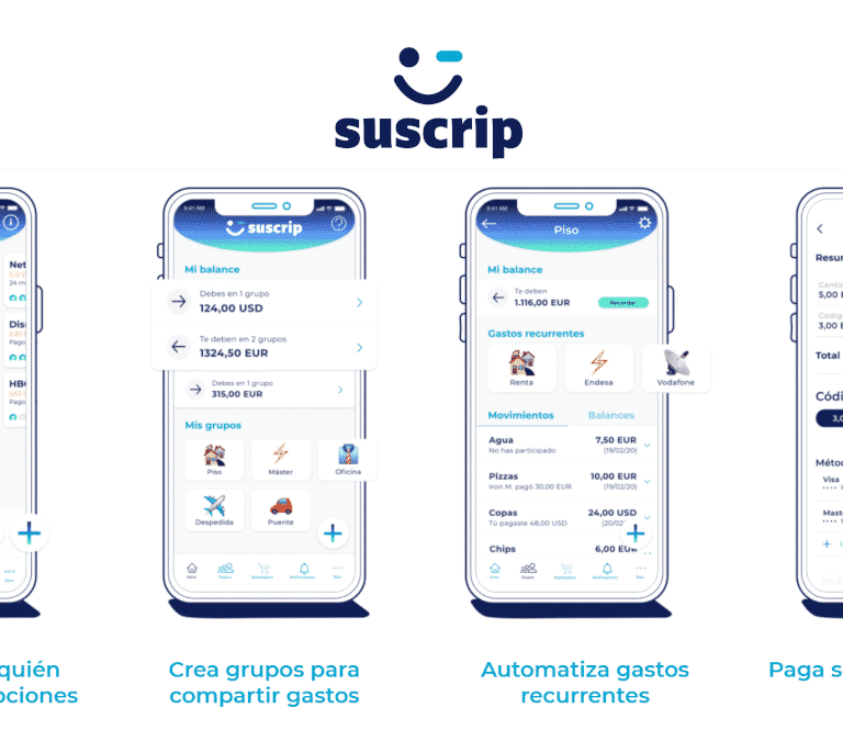 Suscrip, la app que revoluciona los pagos compartidos de la mano de Wayra X