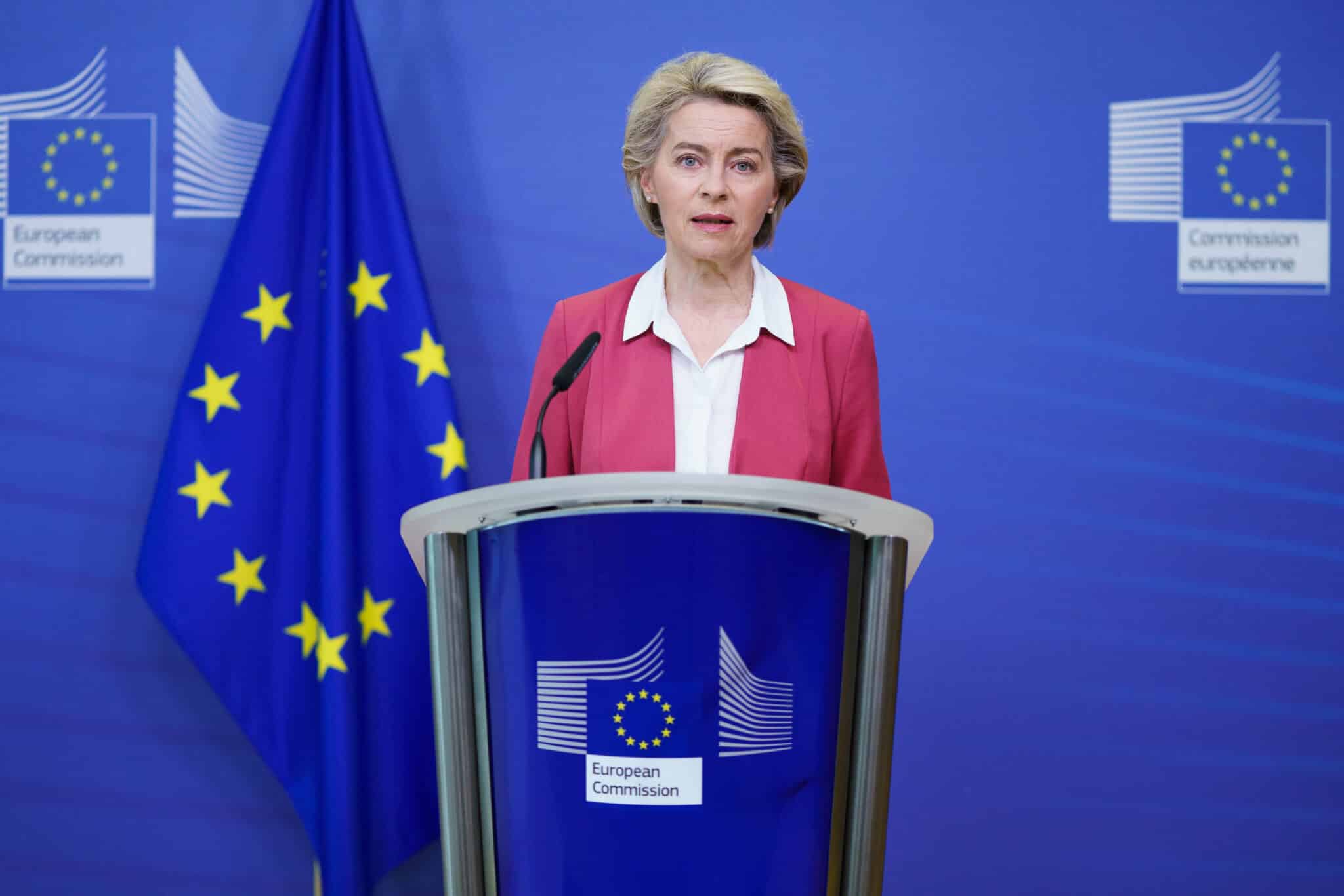 Von der Leyen reclama una respuesta común del G7 para acoger a refugiados afganos