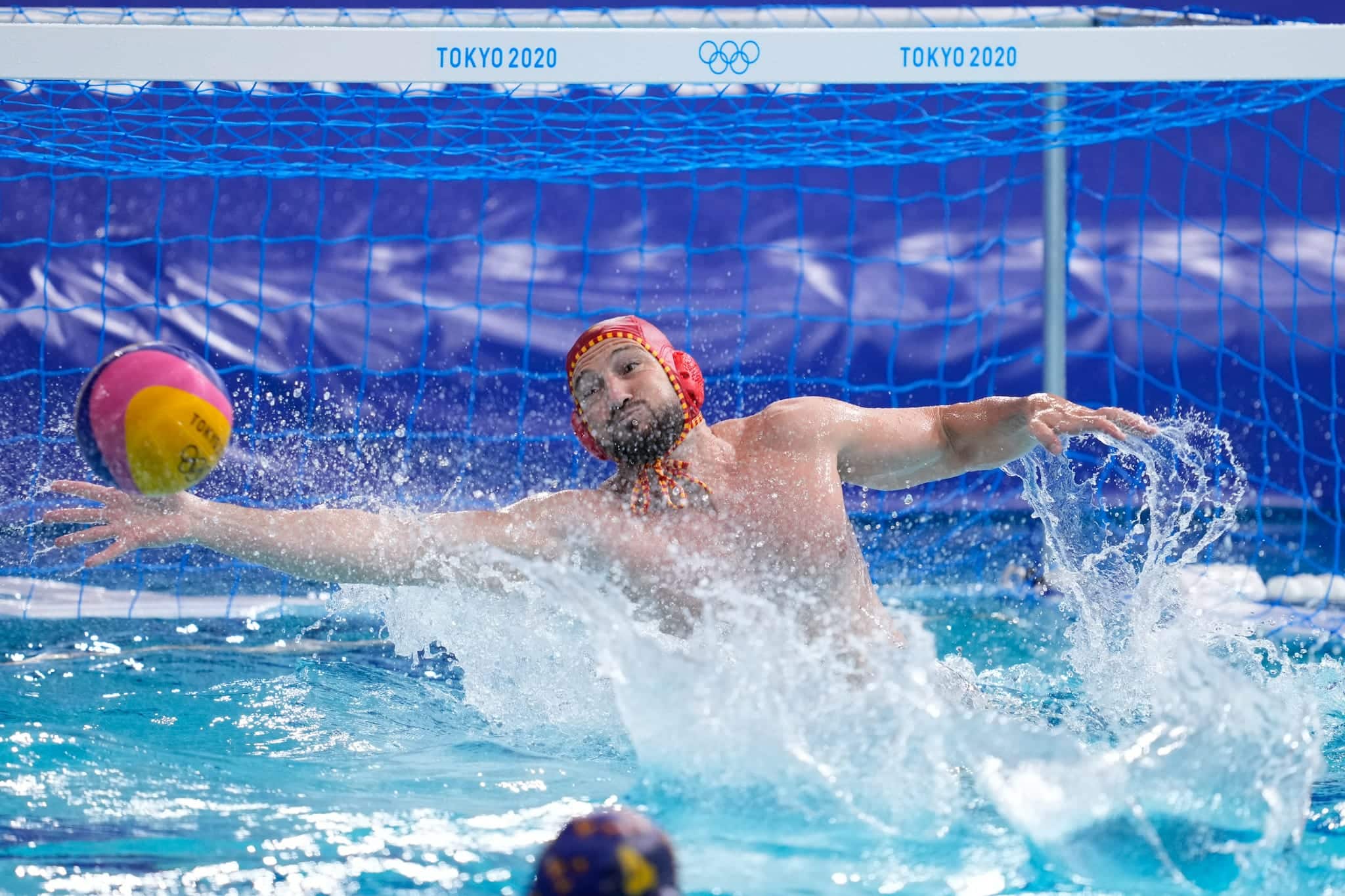 Dani Pinedo, en el partido por el bronce de los Juegos de Tokio