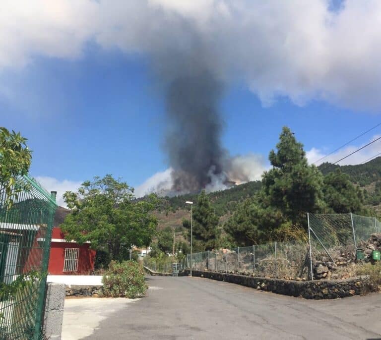 Erupción volcánica en la Cumbre Vieja de La Palma