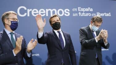 Casado y Rajoy en el sillón del barbero