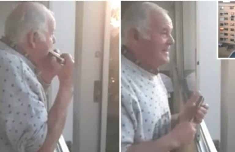 Muere Herman Schreiber, el anciano que se hizo viral durante el confinamiento