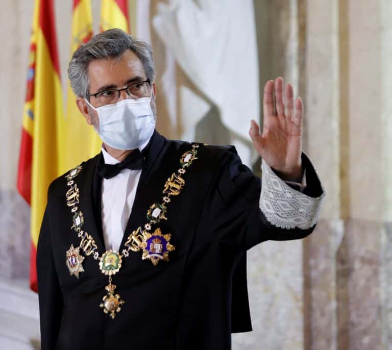 Lesmes carga contra el Gobierno por los indultos y la ley que limita las funciones del CGPJ