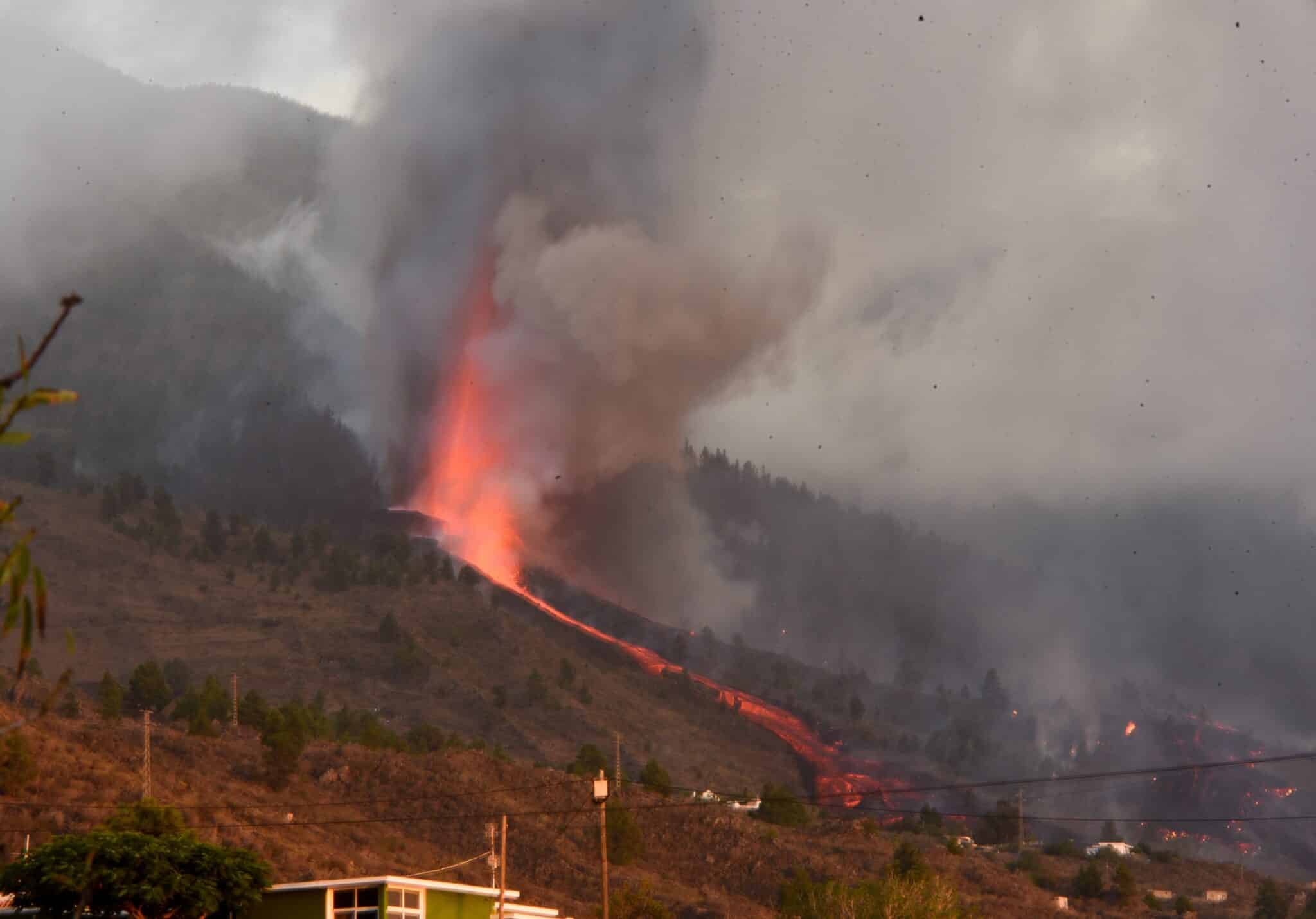 Volcán de La Palma.