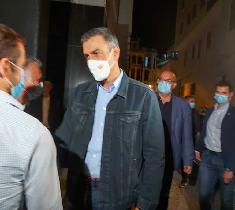 Sánchez garantiza la seguridad en La Palma y se felicita del "ejercicio de anticipación"