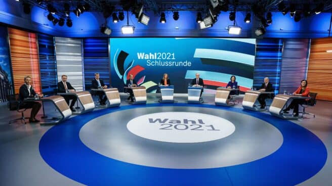 El último debate con siete candidatos en las elecciones alemanas
