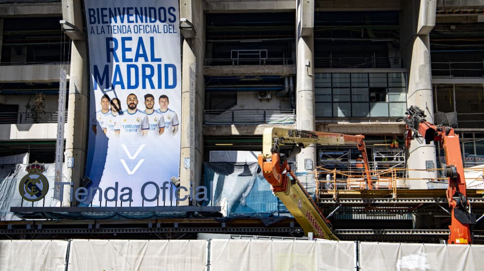 Las obras del Santiago Bernabéu