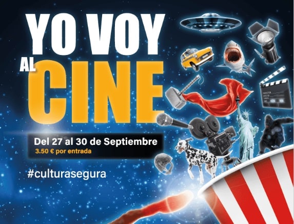 Las salas lanzan la campaña "Yo voy al cine"