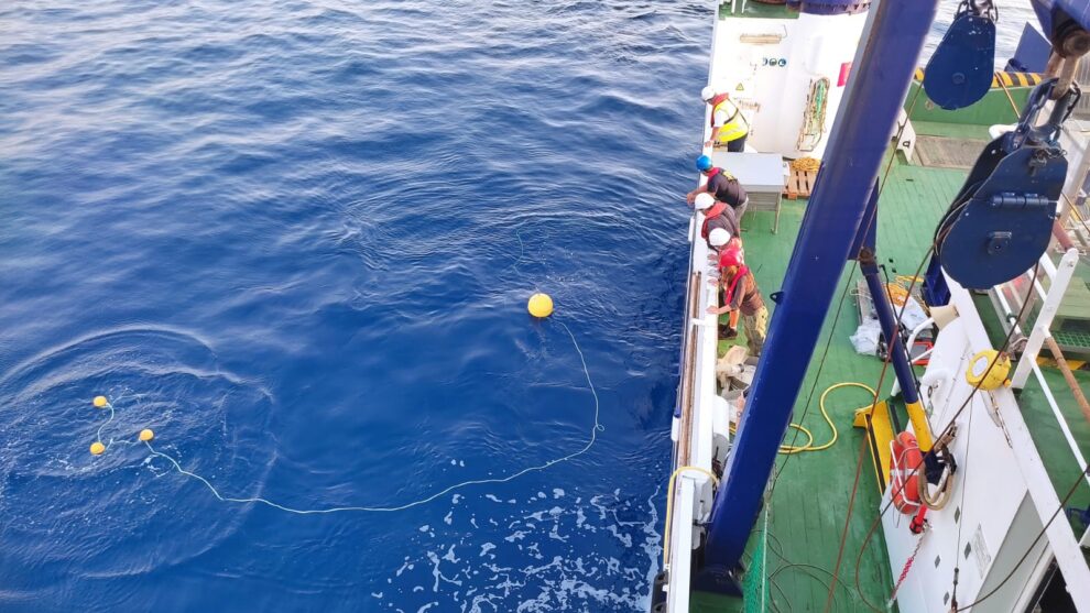 El buque Ramón Margalef del Instituto Español de Oceanografía (IEO)-CSIC