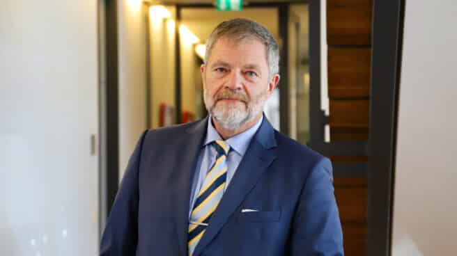 Wolfgang Dold, embajador de Alemania en España, en su despacho Wolfgang Dold, embajador de Alemania en España