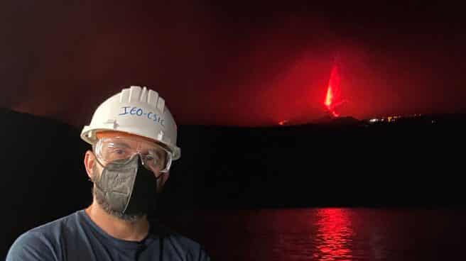 Eugenio Fraile Nuez, jefe de la misión del Instituto Español de Oceanografía (IEO)-CSIC en La Palma.