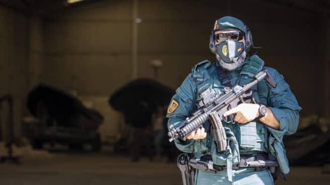 Guardia Civil en una operación contra el narcotráfico.