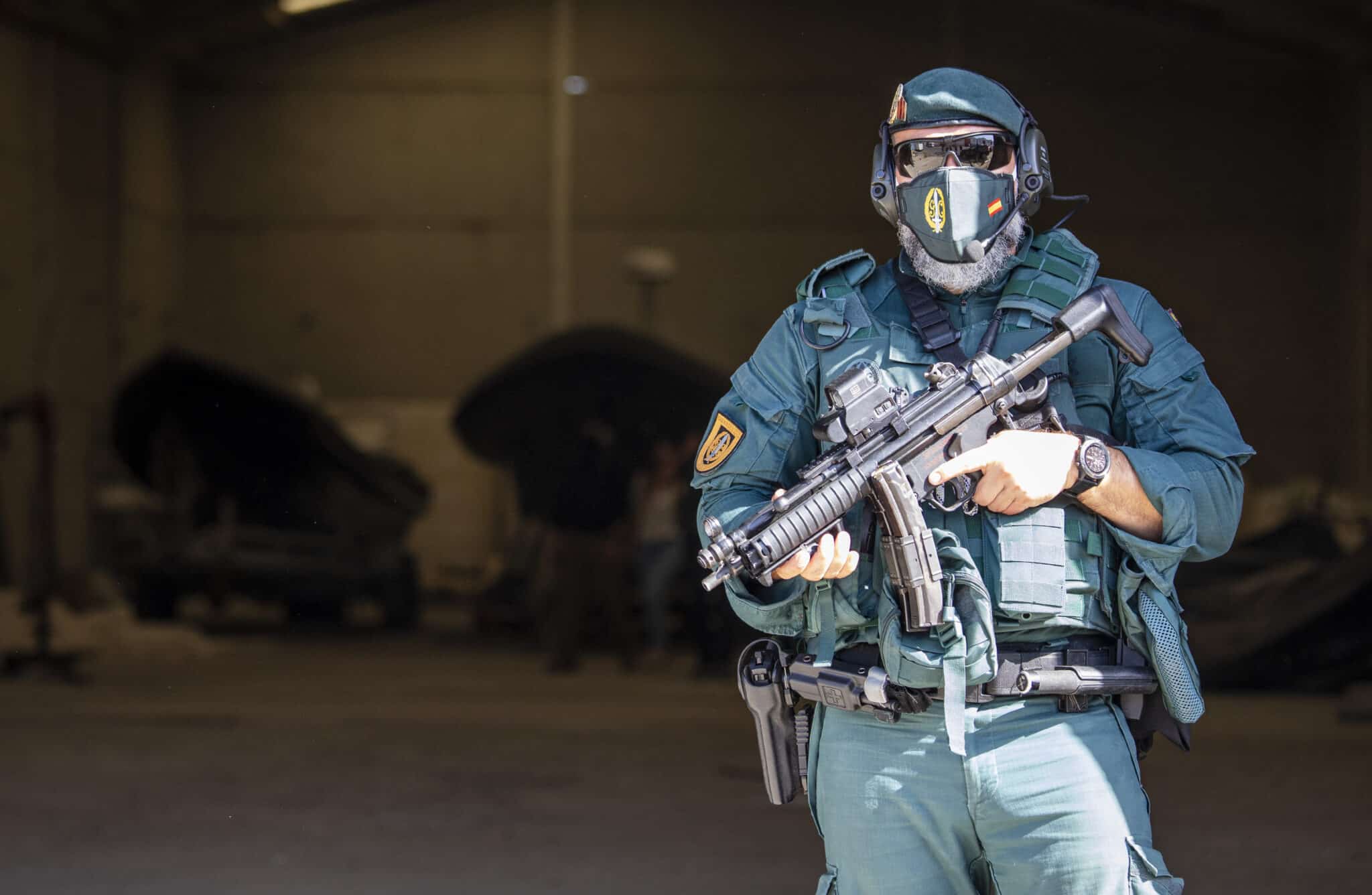 Guardia Civil en una operación contra el narcotráfico.
