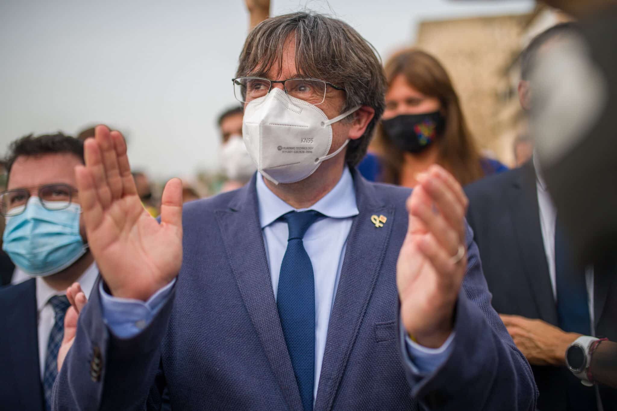 Carles Puigdemont: "Hay una parte del independentismo a la que el estado español no quiere escuchar"