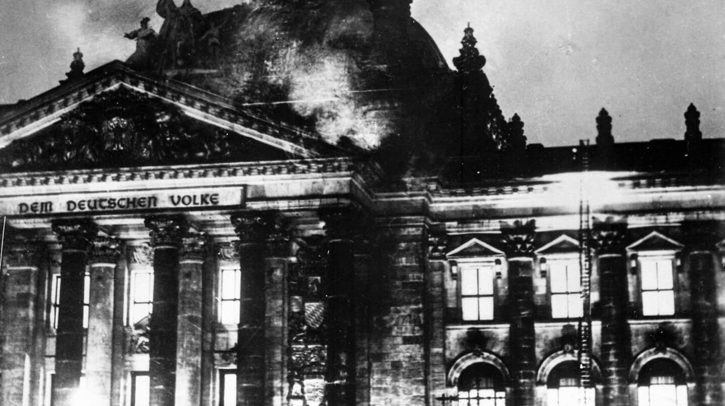 Reichstag en llamas