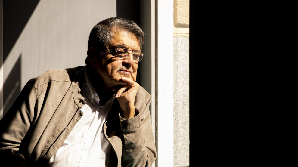 El escritor nicaragüense Sergio Ramírez, durante su entrevista con El Independiente