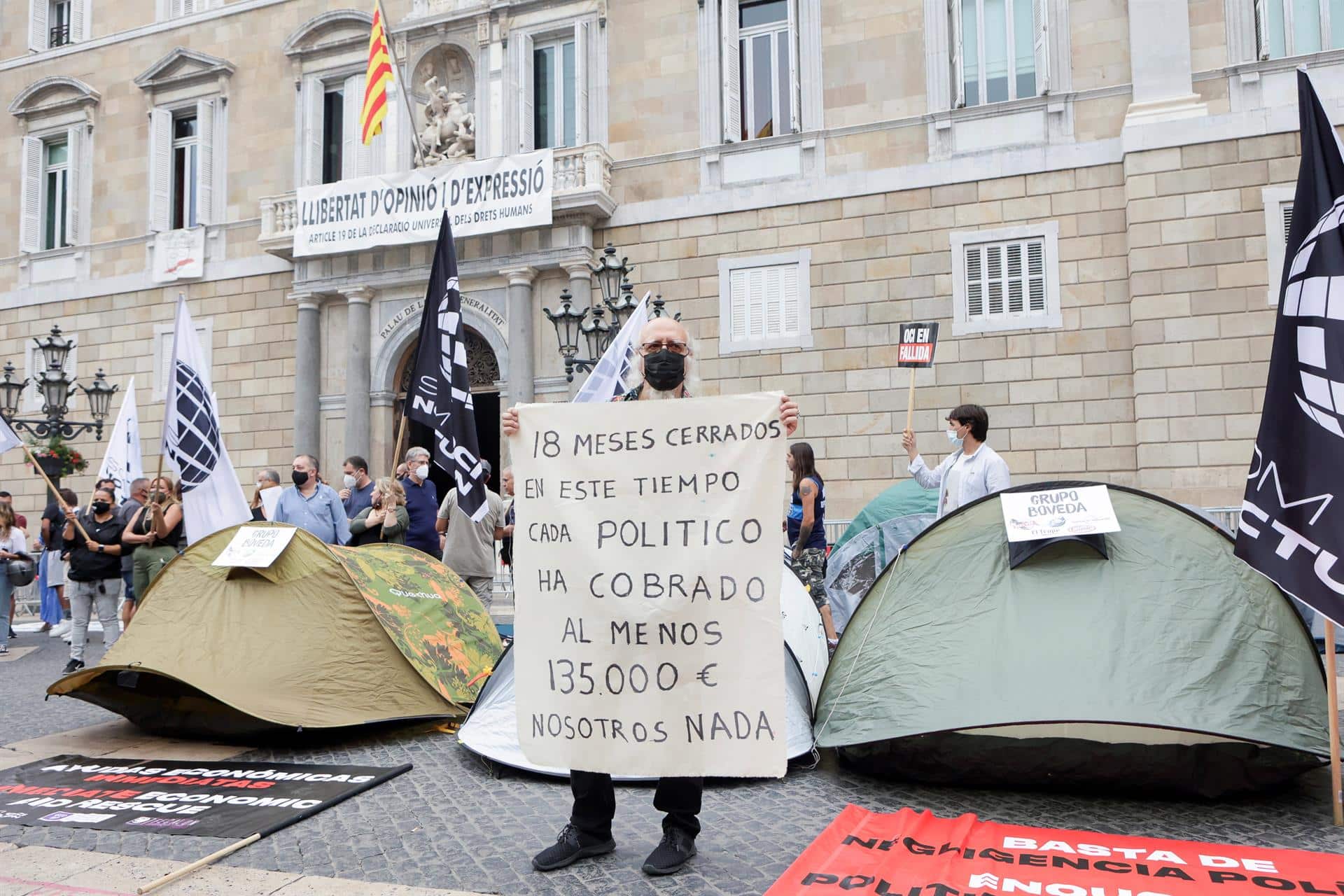La Justicia rechaza el recurso contra el cierre del ocio nocturno en Cataluña