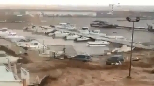 Las lluvias torrenciales causan graves inundaciones en Cataluña y la Comunidad Valenciana