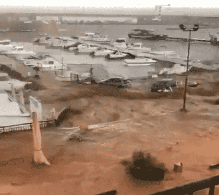 Las lluvias torrenciales causan graves inundaciones en Cataluña y la Comunidad Valenciana