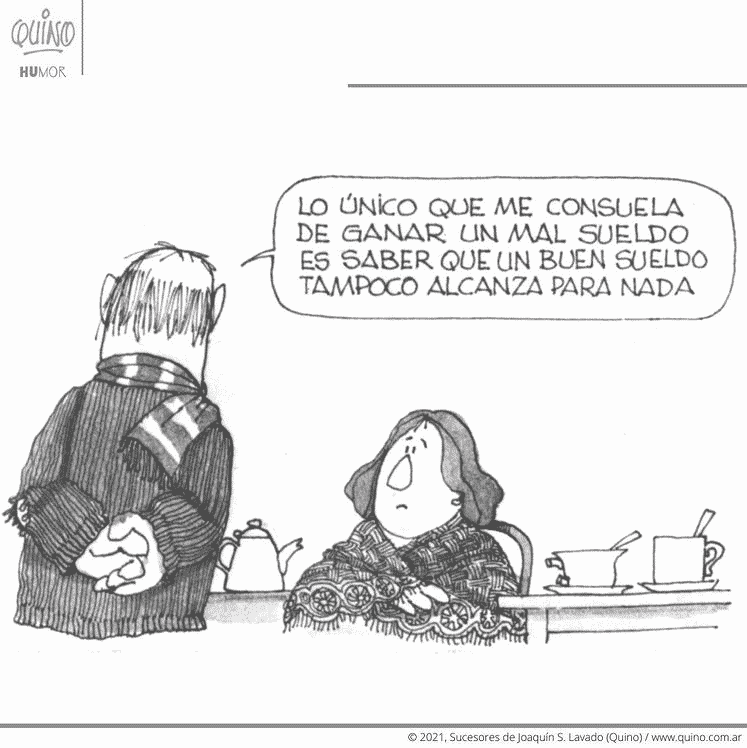 Viñeta del libro 'Bien. Gracias. ¿Y usted?'