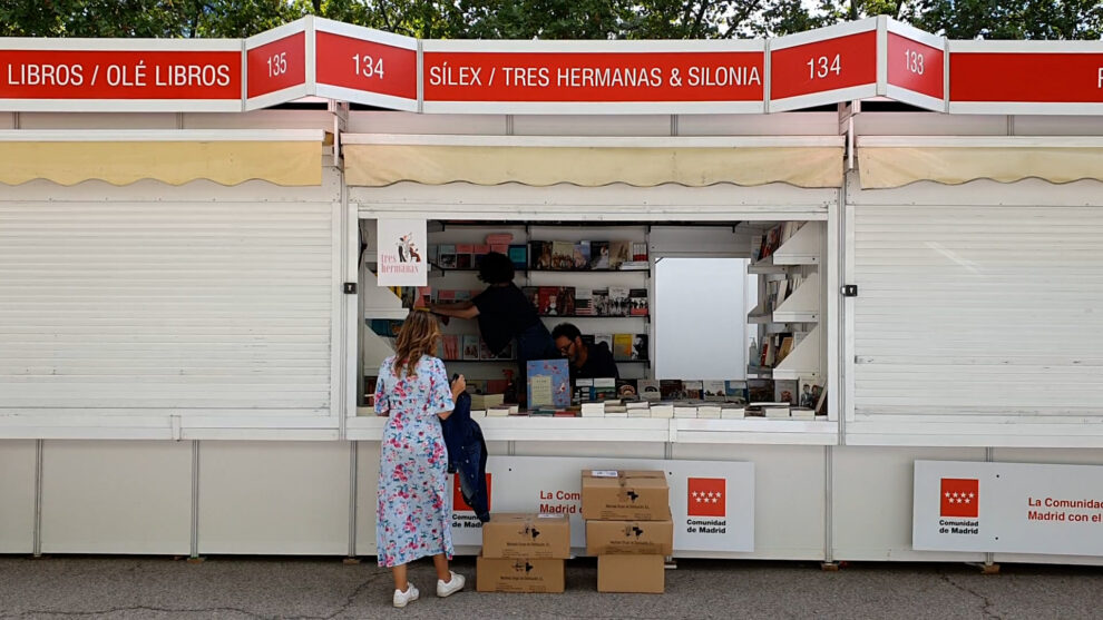 Caseta 134 de la Feria del Libro.