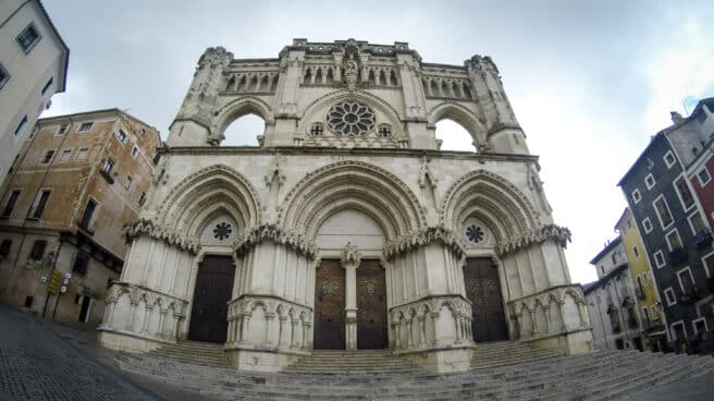 Fachada de la catedral de Cuenca